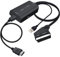 AMANKA Adaptateur Péritel vers HDMI, Convertisseur SCART HDMI Compatible 720P/1080@60HZ pour HDTV DVD Blu-Ray Boîtier Décodeur Lecteur HD