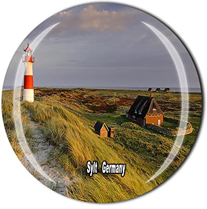 Sylt Germany Kühlschrankmagnet Kristall Touristen Souvenir Geschenkkollektion Kühlschrank Magnet Aufkleber