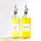 Molimoli Ölspender Flasche für Küche, Automatischer Ausgießer, Dünne Glasflasche für Küche, Olivenöl Krug, | Set mit 2 - Silber