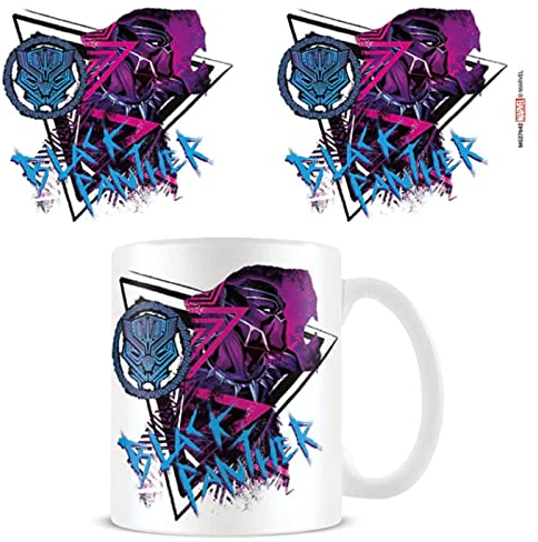 Pyramid International Marvel Black Panther Tasse (Wakanda Forever White Mug Design) in Geschenkbox – Offizieller Merchandise-Artikel