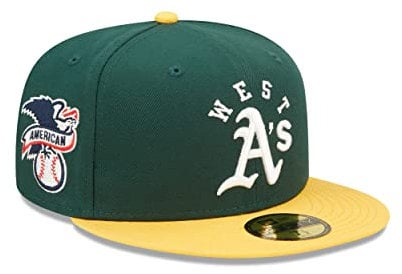 New era Oakland Athletics MLB Team League DarkGreen 59Fifty Basecap - 7 1/2-60cm (XL)