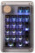 KiiBoom Phantom 21 Hot Swappable Crystal Acrylic Numpad, BT5.0/2.4GHz/USB-C Triple Mode NKRO Programmierbare numerische Tastatur mit Drehknopf, nach Süden gerichtet RGB, 1900mAh Batterie (Schwarz)
