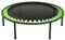 bellicon Fitness Trampolin 100cm (Grün) | Stabile Schraubbeine & Seilring-Federung bis zu 150 kg (Extra Stark) | 3-teiliger Rahmen | Made in Germany