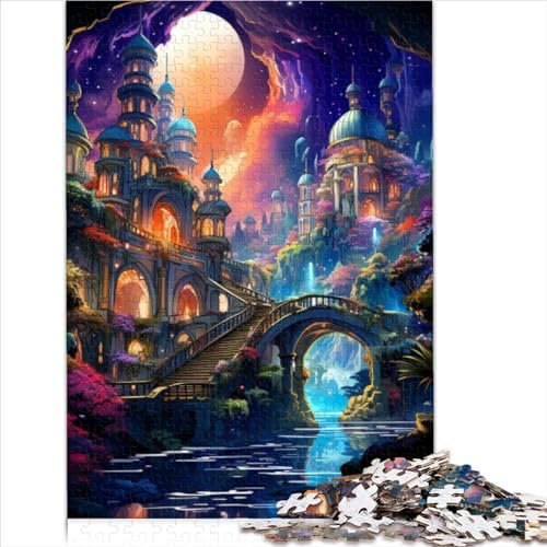 Puzzles für Erwachsene, Bali-Puzzles für Erwachsene, 1000 Holzpuzzles für Kinder ab 12 Jahren, Geschenke für Jungen und Mädchen ab 12 Jahren, Größe (50x75 cm)