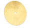 Metal Cutting Blade, HSS Circular Saw Blade, 80mm High Speed Steel Gold Saw Blade Cutting Disc Circular Saw Blades for Metal Woodworking Plastic Grinding (6mm)