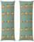 WURTON Kissenbezug mit Yoga-Mops-Aufdruck, ultraweich, 50,8 x 137,2 cm lang, für Erwachsene, Männer und Frauen, Dekoration