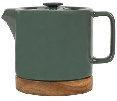 Sema - Théière Nordika en Grès Kaki 70cl Filtre Inox - SEMA