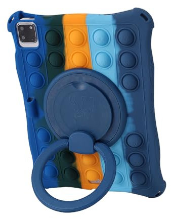 IPad 10th Gen Case Boys Girls 10.9-inch 2022, UFAINEI Cute Popit Case for iPad Air 5th 4th Generation 10.9'' (2022/2020), iPad Pro 11'' Case with 360° Rotatable Stand & Shoulder Strap