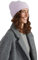 Style & Republic Kaschmir Mütze-Beanie Damen aus 100% Cashmere - Dein kuscheliger Premium Beanie für stilvolle Herbst- & Winter-Momente - Lavender