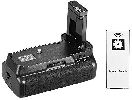 KOSINGNA Vertical Battery Grip Holder for Nikon D5300 D3300 D3200 D3100 DSLR Camera EN-EL 14 Battery Powered with Remote Control