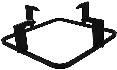 Mikinona Base De Cuisinière à Gaz Support De Cuisinière à Gaz Anneau De Support Pour Wok Support Wok Table De Cuisson Réchaud à Gaz De Camping Accessoires De Cuisinière à Gaz Fonte Black