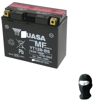 Batterie YT12B-BS UASA (ABGESCHLOSSEN BEREITS BEREIT) 12V / 10AH BATTERIEN FÜR Motorrad-Roller SPEZIFIKATION 150X69X130MM
