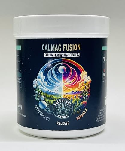 Frosty Bud Nature CalMag Fusion - Engrais de qualité supérieure au soufre au calcium-magnésium pour une croissance vigoureuse des plantes - Favorise la vitalité et l'augmentation du rendement - Pour
