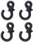 4Pcs Bogenschießen String Stabilisator Verbindung Bogen String Dämpfer Jagd Stoßdämpfer Reduzierung Gummi Stabilisator
