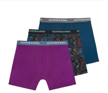 Scotch & Soda Herren Trunks, Blaugrün 442, XL