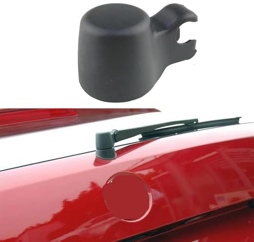 WBWBB ﻿Auto-wischerarmabdeckung für BMW X1 E84 2009-2015 61622756281, Heckscheibenwischerarm Abdeckkappe Scheibenwischer Hinten Wischerarmmutter Adeckung