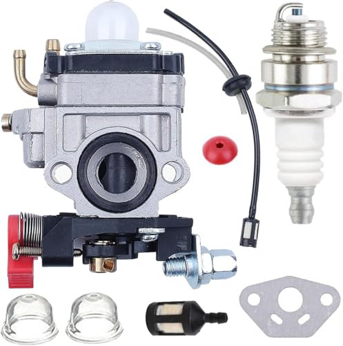 ZAMDOE Carburetor for Kawasaki TH23 TH26 TH34 23cc 24cc 25cc 26cc 35cc P11 1E34F 11mm Carb Engine Replacement Motor Part Brush Cutter Hedge Trimmer Leaf Blower