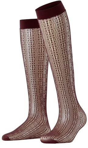 FALKE Damen Crossroads Kniestrümpfe gemustert