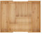 Relaxdays Besteckkasten, 7–9 Fächer, ausziehbarer Besteck Schubladeneinsatz, HxBxT: 5 x 29,5-47,5 x 38 cm, Bambus, Natur, 38 cm