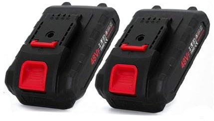 081 Store - 2 Batterie 48V Potenti – Compatibili con Forbici potatura a batteria, Motoseghe e Altri Attrezzi da Giardino
