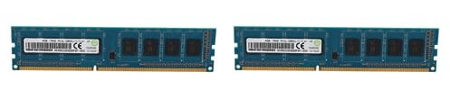 Lbvzxkad 2X DDR3 4 GB di Memoria Desktop 1RX8 PC3L-12800U 1600 MHz 240 Pin 1.35 V CL11 DIMM RAM per Scheda Madre