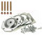 Kalttoy 1 Set Leg Fixing Mounting Plates With Metal Dowel Screws For Securely Furniture For Sofas Chairs Coffee Tables