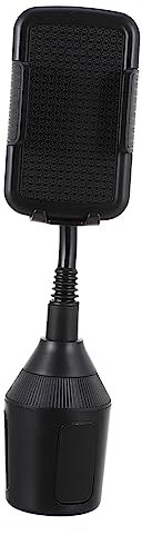 GRIRIW Support de Téléphone de Voiture avec Base Solide pour Tablette Porte Téléphone Compatible Plupart des Gobelets Auto