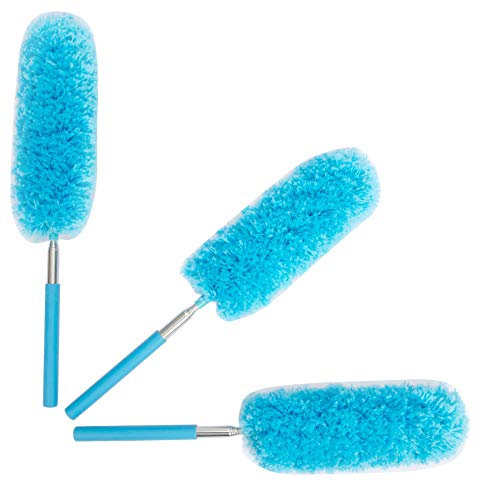 Sunroom 3PCS Microfiber Dusters Set Extendable Hand for Home Office