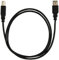 PremiumCord High Speed Câble USB 2.0 A-B M/M, Fiche USB A vers Fiche USB B, Câble de Connexion USB pour Scanner etc., Double Blindage, AWG28, Couleur Noir, Longueur 1 m