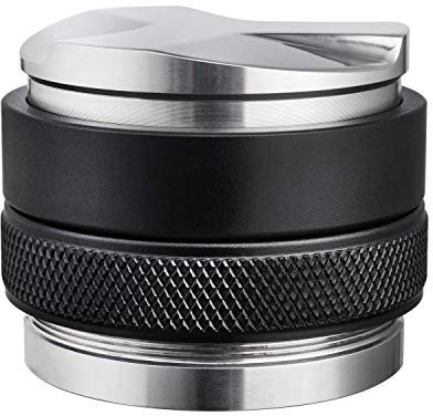 MATOW 58mm Coffee Dispenser and Tamper Double Head Coffee Leveler Fits Portable Filter, Increased Adjustable Depth - Professional Manual Espresso Tampers