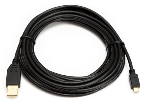 SvediTec USB Cable for Canon EOS 90D Digital Camera Data Cable Gold-Plated Length 5 m