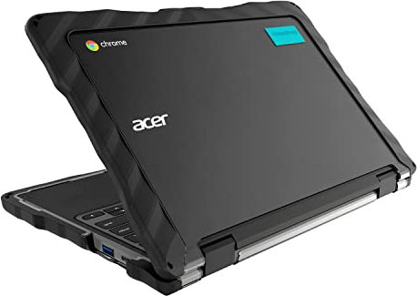 Gumdrop DropTech Laptop Case Fits Acer Chromebook 311 (C721) Clamshell Designed for K-12 Students, Teachers and Classrooms–Drop Tested, Rugged, Shockproof Bumpers for Reliable Device Protection–Black