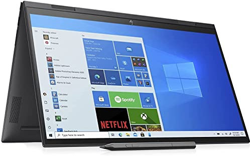 HP Envy x360 Convertible 15-eu0501sa 15.6 Full HD Screen AMD Ryzen 7 512gb SSD 16gb RAM Touchscreen Finger Print Reader B&O Sound Windows 11 Black