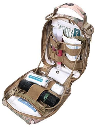Yajimsa Erste-Hilfe-Tasche - Tragbares Camping-Erste-Hilfe-Set | Kletter-Notfalltasche Utility Notfälle Erste-Hilfe-Kit Survival für Camping Wandern