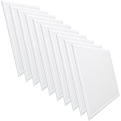 Pack 10x Panel LED Slim 60x60cm, 44W, Color Blanco Neutro UGR19, 4000 Lumenes. Driver incluido.