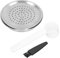LANGshaw Café Rechargeable Pod réutilisable Capsule en Poudre à café en Acier Inoxydable avec cuillère à Brosse Compatible for Senseo HD7801 HD6592 Leisurely
