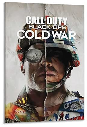 TSALF Bilder Wohnzimmer Modern Kein Rahmen Call of Duty Cold War Modern Family Bedroom Decor Posters 60x90cm