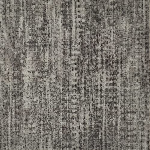 andiamo Teppichfliesen selbstklebend und zuschneidbar 40 x 40 cm - Bodenbelag aus Nadelfilz zuschneidbare Filzplatten selbstklebend 16 m² - 100 Stück Premium Grau Stripes