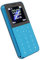 Mini Carte Téléphone Portable Portable Ultra Fin Petit Téléphone Portable, Téléphone de Poche 1,5 Pouces HD Caméra Carte Téléphone Portable Petite Taille (Bleu)