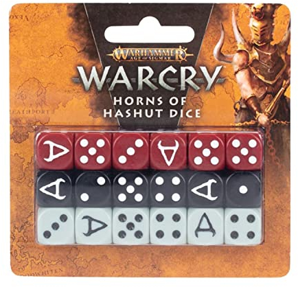 Games Workshop - Warcry: Horns Of Hashut (Slaves to Darkness) Würfel