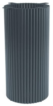 Magnetic Mobel Metall Tischfuß Rund Tisch Esstisch Tischbein Gold Schwarz Weiß 34x72 cm (Anthrazit)