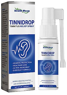 JHIALG Tinnitus Relief für klingelnde Ohren Ergänzungen, Tinnitus Relief Spray lindert Tinnitus, Ohrentropfen für Schwimmer
