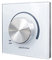 LAZIRO Metallknopfglasplatte EIN-AUS 0/1-10V Dimmer Wandmontierter Infrarot-Fernbedienung Geeigneter aktiver/passiver dimmbarer Treiber