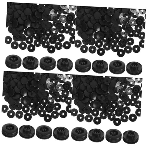 NUOBESTY 400sätze Nähfreie Kunststoff-druckknöpfe Für Babybekleidung Diy-bastelknöpfe Langlebig Und Einfach Zu Verwenden Für Kreative Projekte Und Individuelle Outfits
