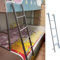 SZITW Etagenbettleiter zum Einhängen, Etagenleiter für Zwei Einzelbetten, Silberne Ersatz-Bettseitenleiter für Schlafzimmer/Wohnheim/Haushalt, platzsparend, 45/ 50/ 55/ 59 Höhe (Größe: 116 cm/