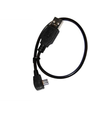 50 cm 90 Degree Right or Left Angle Micro USB USB B Cable compatible with Samsung, Fire TV Stick and all Micro USB Devices