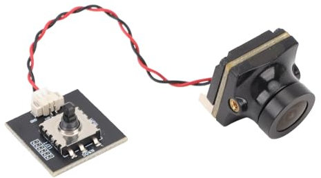 Bnineteenteam FPV-Kamera, 1200TVL High-Definition-FPV-Drohnenkamera 120-Grad-Weitwinkel NTSC PAL Umschaltbare FPV-Mikrokamera mit OSD Intern Einstellbar für RC Racing Drone DC 5 Bis 35V