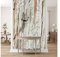 Glücksvilla - Fototapete, selbstklebend (120 x 250 cm (BxH) - div. Maße - Vlies-Tapete XXL Wand-Deko - Holz-Details 3 - Frankreich Deko Natur Baum Holzwand Holz-Optik Fotografie x