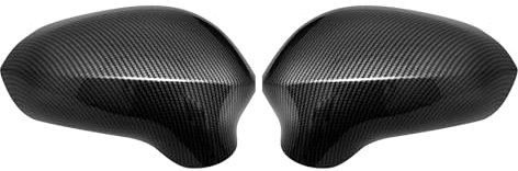 Opaltool Tapa del Espejo retrovisor del Coche para SEAT Ibiza 6J Seat Leon Seat Exeo 2008-2017, Carcasas de Espejo Retrovisor de Coche Cubierta del Espejo de Ala Lateral de Puerta