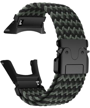DINGK Armband für Suunto Ambit 3/3 Peak/3 Run/2R/2S/2/1 Uhrenarmband Verstellbare Robuste Atmungsaktiv Nylon Sports Ersatzarmband Kompatibel mit Suunto Ambit 3/3 Peak/3 Run/2R/2S/2/1 Armband (24)